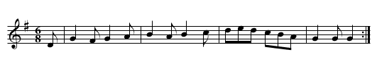 La Scimballe - staff notation