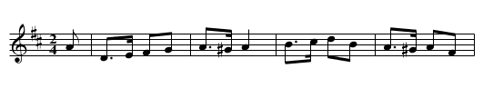 La sole (in D) - staff notation