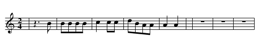La Soraxuana - staff notation