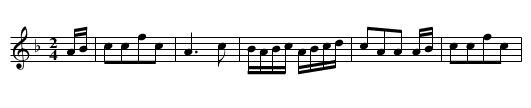 la SPERANZA - staff notation