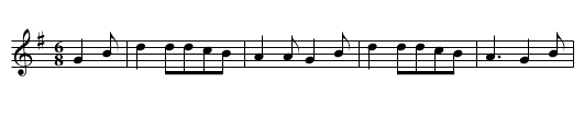 la Taligourdine - staff notation
