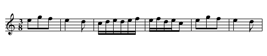 La Tricotada - staff notation