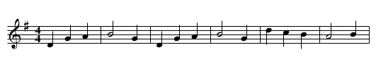 La valse des belles - staff notation
