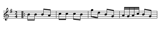 la Vandumore - staff notation