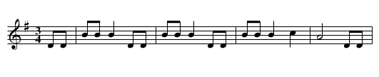 La varsovienne - staff notation