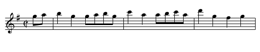 la Vende&egrave; - staff notation