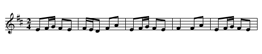Lackagh Cross - staff notation