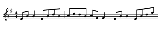 Lad O'Beirne's [1] - staff notation