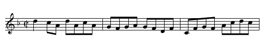 Lad O'Beirne's [3] - staff notation
