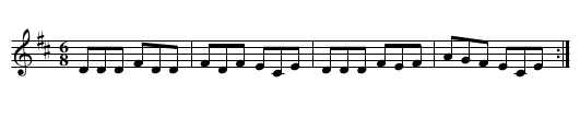 Ladies Fancy [5], The - staff notation