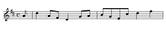 Ladies of France - staff notation