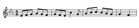 Ladies of London - staff notation