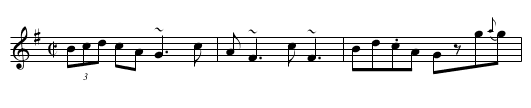 Ladies' Pantalette's - staff notation