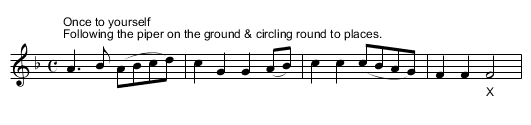 Lads a' Bunchum - staff notation
