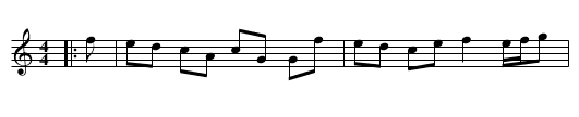 Lads of Air - staff notation
