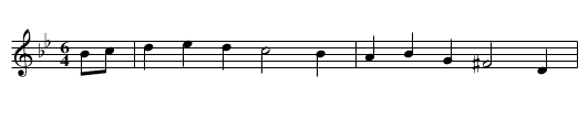 Lads of Leath - staff notation