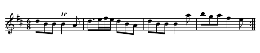 Lads Wi' the Kilts. JBut.686, The - staff notation