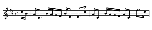 Lady Amelia Murray - staff notation