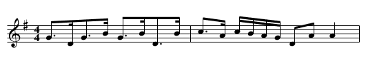 Lady Ann Hope's Strathspey. JBut.255 - staff notation