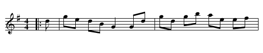 Lady Ann Maitland - staff notation