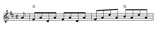 Lady Anne Montgomery (R-145) - staff notation