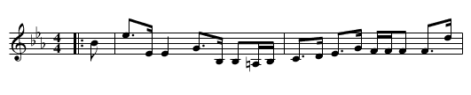 Lady Ashburton - staff notation