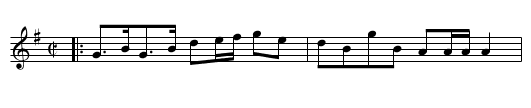 Lady Bampfylde's Reel. JJo8.096 - staff notation