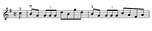 LADY BELHAVEN'S -- REEL. - staff notation