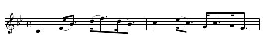 Lady Berkeley's Whim.    JJo5.085 - staff notation