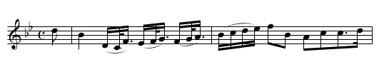 Lady Betty Doyle [sic] - staff notation