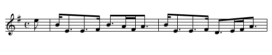 Lady Catherine Stewart Strathspey - staff notation
