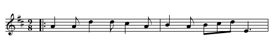 Lady Cawdor's Favorite - staff notation