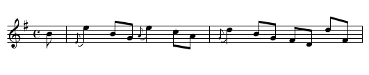 Lady Charlotte Lennox Reel - staff notation