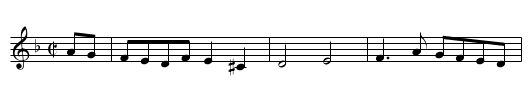 Lady Dainty - staff notation