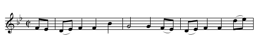 Lady Day - staff notation