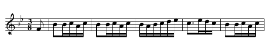 Lady Derbys Waltz - staff notation