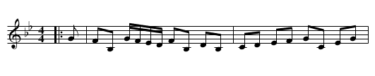 Lady Duff of Delgaty - staff notation