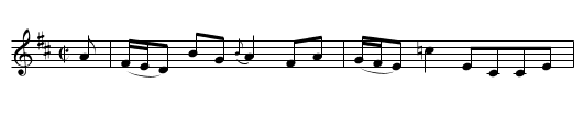 Lady Elinora (sic) Homes Reel [1] - staff notation