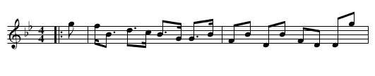 Lady Elizabeth Lindsay - staff notation