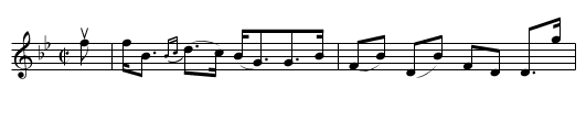 LADY ELIZABETH LINDSAY'S STRATHSPEY - staff notation