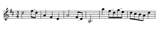 Lady Finchs. EHo.099 - staff notation