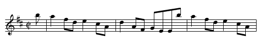 Lady Grace Douglas's Reel. - staff notation