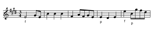 Lady Grey's EHo.102 - staff notation