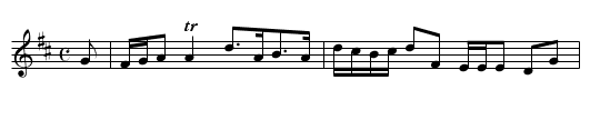 Lady Haddo's Strathspey. - staff notation