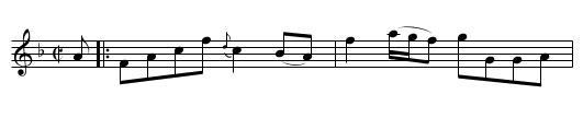Lady Harriet Hope's Reel [1] - staff notation