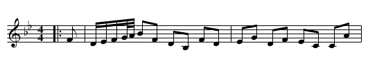 Lady Helenora Home's Reel - staff notation