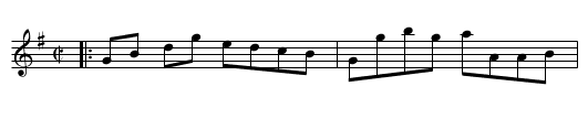 Lady Herriot Hopes Reel - staff notation