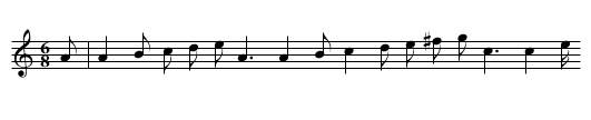 Lady in the Dark - staff notation