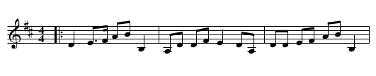 Lady Isabella Wemyss' Strathspey - staff notation