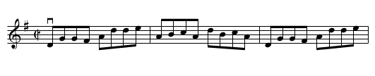 Lady Jane Gray's -- Reel - staff notation